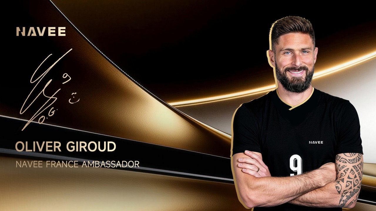 Football. Olivier Giroud s’engage avec une marque de mobilité électrique