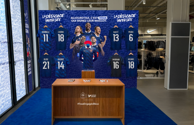 Mondial 2026. Intersport lance une séance de dédicace inversée pour soutenir les Bleus