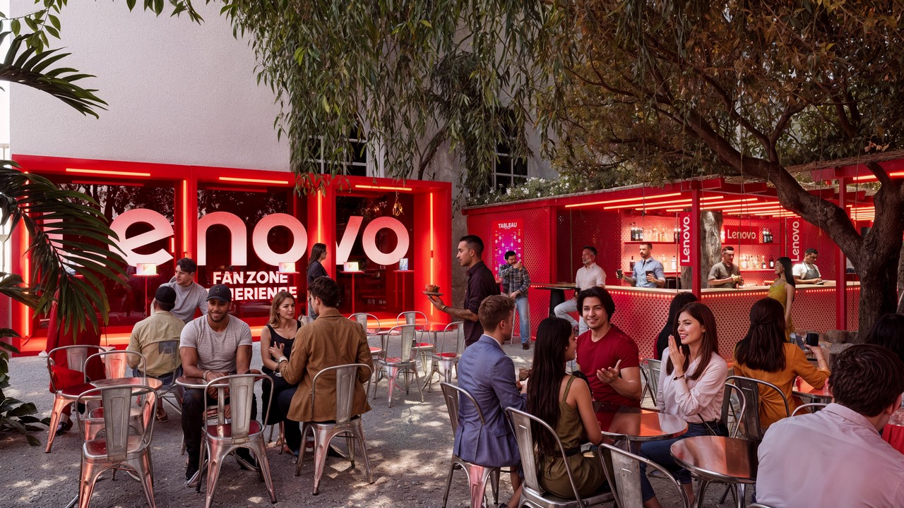 Mondial 2026. Une fan zone technologique pour Lenovo à Paris