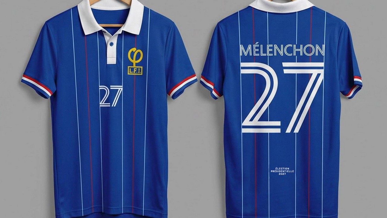 Mondial 2026. La France Insoumise lance aussi son maillot des Bleus