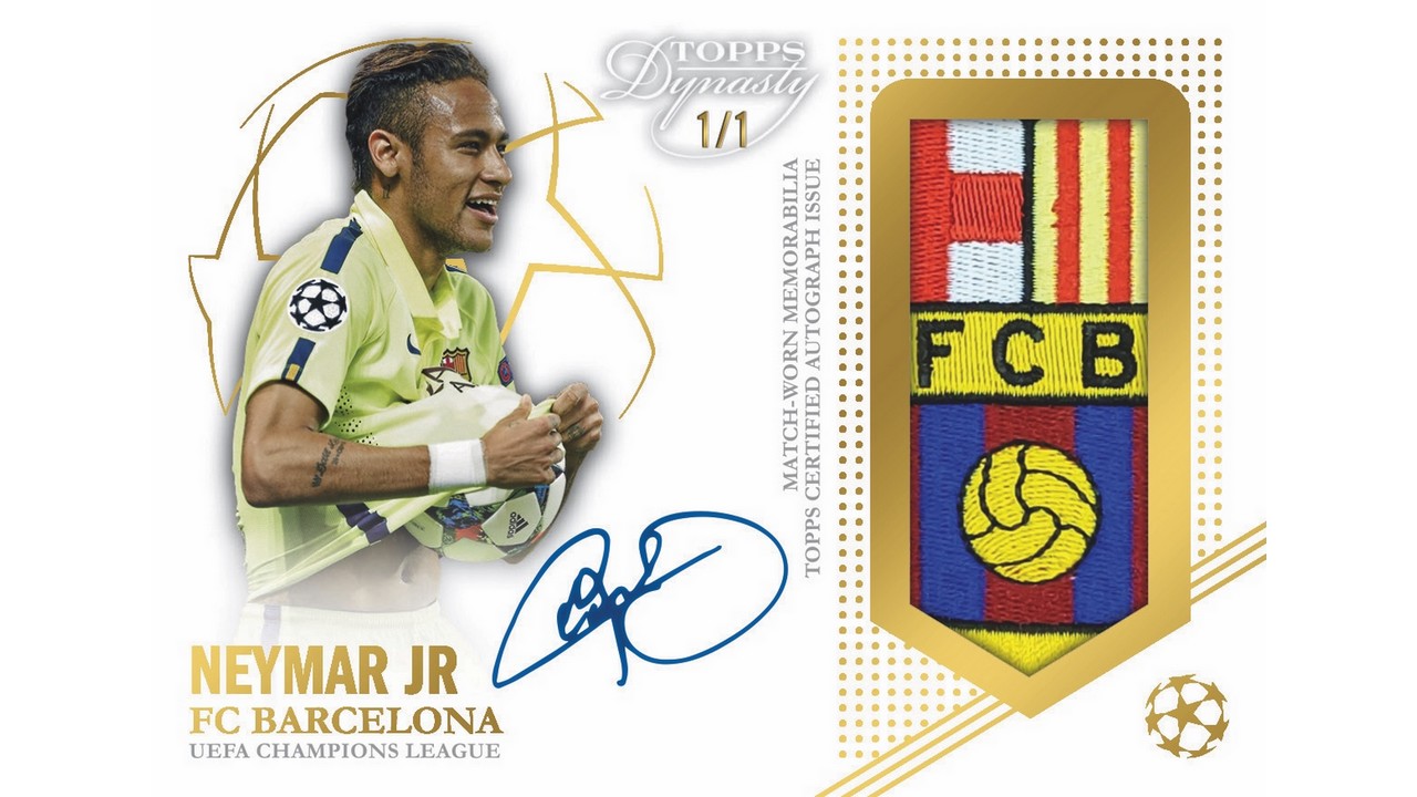 Football. Neymar Jr. signe un accord exclusif pluriannuel avec Topps